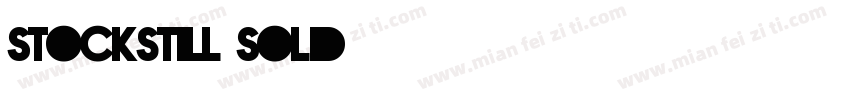 Stockstill Solid字体转换